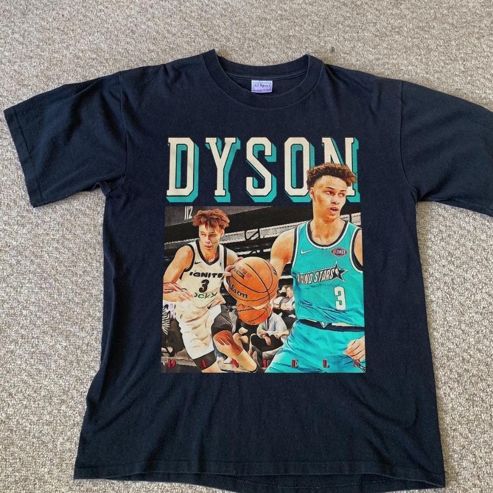 Dyson Daniels - Basketball Player - Nba - Unisex Black T-Shirt